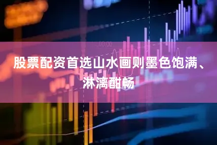 股票配资首选山水画则墨色饱满、淋漓酣畅